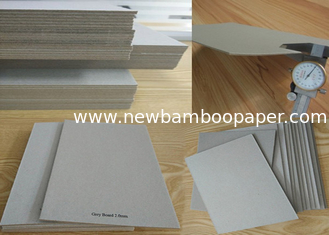 China Material Mixed Paper Pulp Book Binding Board , Uncoated Grey Board Sheets supplier