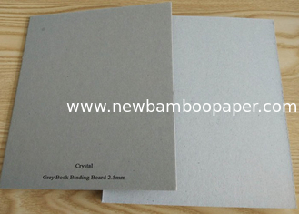 China Anti-Curl Grade AA matte Grey Book Binding Board for Book Cover supplier