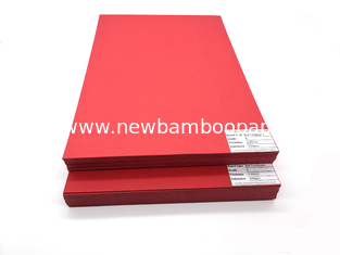 China Anti-Curl 250gsm 300gsm 350gsm red cardboard hard color paper sheet supplier
